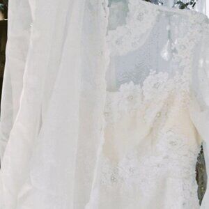 Vintage Wedding Gown & Veil
